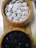 华圣围棋五子棋 密胺围棋子361颗 楠竹围棋棋罐套装皮革围棋棋盘 实拍图
