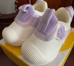 巴拉巴拉宝宝学步鞋婴儿鞋子男童鞋洋气秋冬加绒保暖可爱小章鱼潮 紫色调00377-204422141001 21码 实拍图