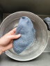 贝乐凯（BEILEKAI）钢丝抹布10条竹纤维抹布双面可用刷锅神器厨房钢丝洗碗布洗碗巾 实拍图