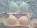 霞婷（xiating）【2件装】哺乳文胸孕妇内衣怀孕期文胸罩女舒适聚拢大码薄款喂奶 21-07桔色+灰色（四排四扣） 36/80C 实拍图