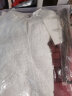 皮尔卡丹（pierre cardin）连衣裙2024新款夏季时尚女装韩版纯色短袖简约时尚中长款裙子女 白色 M（建议95-105斤） 晒单实拍图