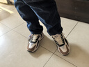 回力官方男鞋秋季皮面户外休闲鞋子男士软底运动鞋男防水跑步鞋男学生 暮山卡其1406 39 实拍图