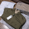 马登工装 美式复古双面穿MA1飞行员夹克棉服夹棉棒球服上衣外套男春季 A面军绿/B面卡其 M 实拍图