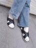COZY STEPS可至女士24夏季新款轻氧Lite夹心鞋舒适休闲圆头平跟透气轻薄凉鞋 曜石黑 38 晒单实拍图