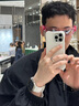 名创优品（MINISO）【明星同款】适用苹果16ProMax手机壳iPhone16Pro保护壳磁吸防摔防指纹苹果16高端硅胶波漾壳男女 【白色】亲肤手感 | 四角抗摔 | 强磁吸附 iPhone 16 实拍图