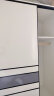 莉云居（Liyunju）【包安装】衣柜简约现代推拉门储物柜子大衣橱全实木简易衣柜卧室 【深度60cmE0材质】两门主柜1m 晒单实拍图