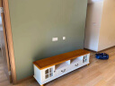 方合子（BOXES FUN） 地中海电视机柜组合客厅家具欧式实木磨砂烤漆地柜 单独电视柜象牙白（送装价） 实拍图