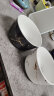 花行碗筷套装双人情侣餐具中式简约轻奢风碗单个创意陶瓷家用情侣碗 白金 4.5英寸碗 晒单实拍图