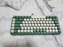 航世（BOW）K508 无线键盘 笔记本台式电脑家用办公通用可爱迷你便携轻音键盘 豆蔻绿 实拍图