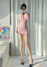 绫天生丝滑绫lingerie「极」3D超薄无痕性感诱惑纯欲黑丝袜女薄款连裤袜女 Nephrite玉色「白皙肤」 1条 L 码-3D「165cm~185cm」 实拍图