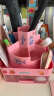 猫太子360度旋转笔筒收纳盒学生可爱创意时尚桌面办公室个性简约儿童女上班族多功能摆件 淡雅粉 实拍图