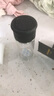 JRINKTEEA茶水分离玻璃杯男女全钢茶仓泡茶杯办公过滤喝茶车载水杯绿茶杯 Predmore冰黑300ml 实拍图