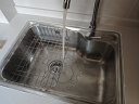 欧琳（OULIN）水槽单槽套餐304不锈钢水槽 洗菜盆铜龙头套餐单槽 加厚OLJD613 实拍图