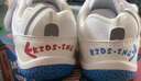 kids.ing幼儿园室内鞋春秋网面鞋透气运动休闲鞋小白鞋宝宝鞋 白色 28码 实拍图