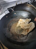 飞匣章丘炒菜锅铁锅老式炒锅家用燃气灶适用圆底不粘锅无涂层加厚 带不锈钢盖有耳【开锅发货】 32CM 实拍图