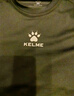 卡尔美（KELME） 儿童紧身衣男女童透气长袖弹力打底衫足球训练服紧身裤健身套装 黑色套装【透气薄款-中间LOGO】 140 CM 实拍图