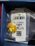 中国珠宝生日新年礼物送女友  母亲节黄金项链牡丹花吊坠挂坠足金送女友 实拍图