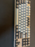 DURGOD 杜伽87/104键笔记本电脑PBT键帽机械键盘全键无冲（办公游戏电竞吃鸡键盘） TAURUS K320深空灰 樱桃轴 无光 青轴 实拍图