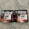 惠普（HP）680墨盒 适用5278 4678 4538 3776 3638 3838 5078墨盒 680黑双支装 实拍图