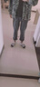 至唯牛仔裤男直筒宽松百搭九分裤子男潮流牌阔腿春秋冬季韩版休闲裤男 烟灰 XL【推荐135-155斤】 实拍图