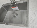 华帝（VATTI）水槽厨房洗菜盆一体盆单槽 洗碗槽大单槽水池盆304不锈钢嵌入水槽 晒单实拍图