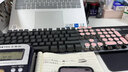 罗技（Logitech） K845 有线机械办公键盘 游戏电竞 朋克复古键盘外设电脑笔记本节日礼物 diy个性键帽 K845(茶轴)+经典朋克键帽-粉 实拍图