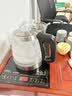 开品 全智能底部全自动上水续水茶台烧水壶 办公家用保温泡茶煮茶煮水 嵌入茶几茶台一体玻璃煮茶 1L 黑色尺寸20X37CM 烧水煮杯 桶水款 实拍图