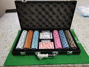 尚客诚品筹码套装  300片黏土筹码铝箱装 德州扑克筹码币套装 实拍图