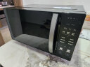美的（Midea） 微波炉烤箱一体机小型家用20升光波平板加热多功能智能杀菌饭盒蒸菜单 黑色 晒单实拍图