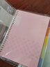 国誉（KOKUYO） 淡彩曲奇活页本学生笔记本记事本Campus活页本 粉色 B5/40页 实拍图