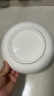 友来福陶瓷盘家用白瓷盘子8英寸中式餐盘菜盘酒店商用微波炉可用5只装 晒单实拍图