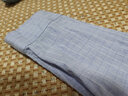 杉杉（Firs）长袖衬衫男士高端品牌格子休闲衬衣春季高档时尚条纹衬衫 2181-4灰色长袖 40 实拍图