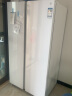 米家小米出品610L冰晶白嵌入对开门大容量家用电冰箱双开门 风冷无霜玻璃面板美观易清洁BCD-610WGSA 实拍图