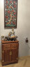 泰域 泰国进口木雕客厅墙饰挂件东南亚风格镂空彩绘沙发背景墙上装饰品餐厅玄关壁饰 宽50*高100*厚4cm 晒单实拍图