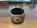 【艺宁轩】广西钦州坭兴陶姓氏主人杯 百家姓品茗茶杯手工可定制 100ml容量带礼盒装 实拍图