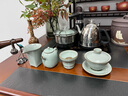 苏蔻高档天青色汝窑茶具整套精美礼盒乔迁商务礼品送客户长辈开业礼物 实拍图