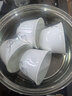 金岚玉 唐山骨瓷小茶杯玉兰花开茶具功夫茶杯骨粉中式小水杯美人杯 玉兰花开-美人杯70ml6只 实拍图