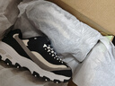 Skechers斯凯奇奶茶熊男女童运动鞋秋冬加绒黑白熊猫鞋大童休闲鞋996212L 524L黑糖牛乳/BKNT-加绒 35 实拍图