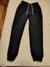 真维斯（Jeanswest）加绒裤女棉裤女装冬季外穿裤子羊羔绒加厚保暖束脚长裤休闲女弹力 黑色 纯色 L 实拍图