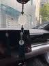 齐选汽车挂件高档车内饰品白玉髓车载挂饰后视镜高档车上吊坠貔貅平安 玉髓貔貅【莫兰迪流苏平安扣】 实拍图