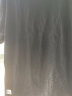 卡度顿美式复古短袖t恤男夏季宽松设计感小众潮牌五分半袖字母印花体恤 黑色 L【建议105-120斤】 实拍图