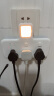 公牛（BULL）转换插头/品字形一转三插座/无线转换插座/电源转换器 适用于卧室厨房 3位分控带夜灯 GN-96033Y 实拍图