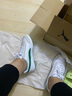 彪马（PUMA）经典复古透气小白鞋男女冬季休闲板鞋运动鞋COURT 371931 白-亚马逊绿-浅灰-06 37.5 实拍图
