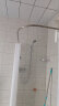 桂枫弧形可伸缩浴室淋浴隔断浴帘杆卫生间防水免打孔不锈钢杆L型110cm 晒单实拍图