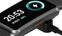 轩邑 适用keep B5手环充电器B4充电线三星Galaxy Fit3手环磁吸快充Keep b5智能运动手环充电底座 黑色 实拍图