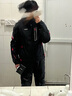 NERVE涅夫冬季骑行服摩托车透气防摔保暖机车服网眼夏季骑士装备赤道 【升级款】黑色上衣(四季款) L 适合身高172-177 体重65-75KG 实拍图