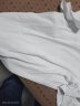 京东京造【抗菌小白T】5A抑菌抗发黄T恤男新疆棉t恤男夏短袖打底T 白色XL 实拍图
