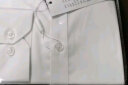 罗蒙（ROMON）纯色商务职业正装男士白衬衫工装男装短袖衬衣男CS72白色3XL 晒单实拍图