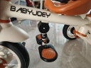 Babyjoey英国儿童三轮车脚踏车1-5岁简易自行车多功能手推车小蜜蜂 复古咖 实拍图