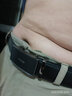 奥康官方皮带 新款男士韩版时尚腰带牛皮裤带年轻人潮男皮情人节礼物 黑色18 125cm 实拍图